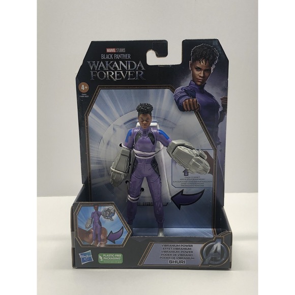 Hasbro Other - Marvel Black Panther Wakanda Forever Shuri Action Figure New In Box Hasbro 6"